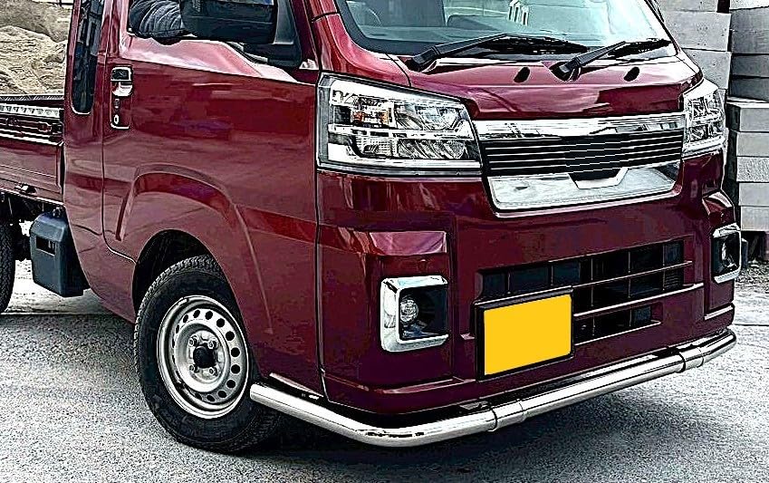 Amazon | ハイゼット 用 ステンレス バンパーガード/トラック ピクシス